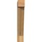 Ekena Millwork Traditional Block Rough Sawn Bracket, Western Red Cedar, 4"W x 18"D x 26"H BKT04X18X26TRA05RWR - alternate 2
